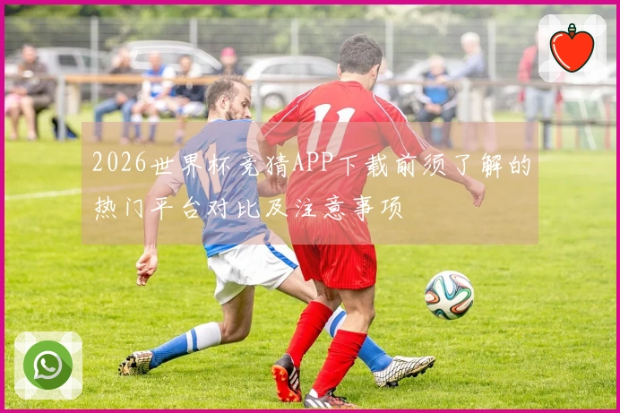 2026世界杯竞猜APP下载前须了解的热门平台对比及注意事项